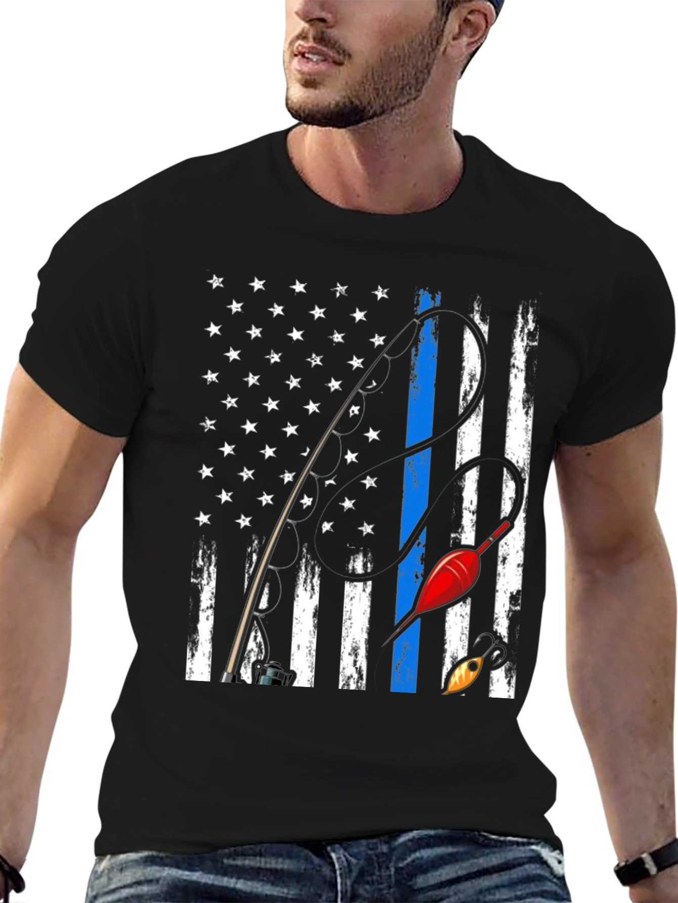 Fishing Flag T-Shirt