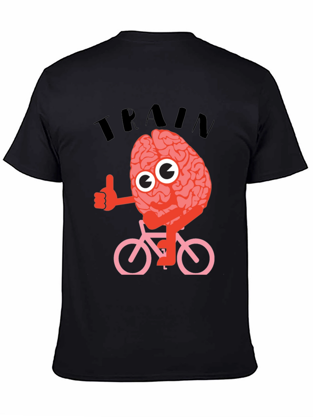 Train Your Brain T-Shirt - Cycling Brain
