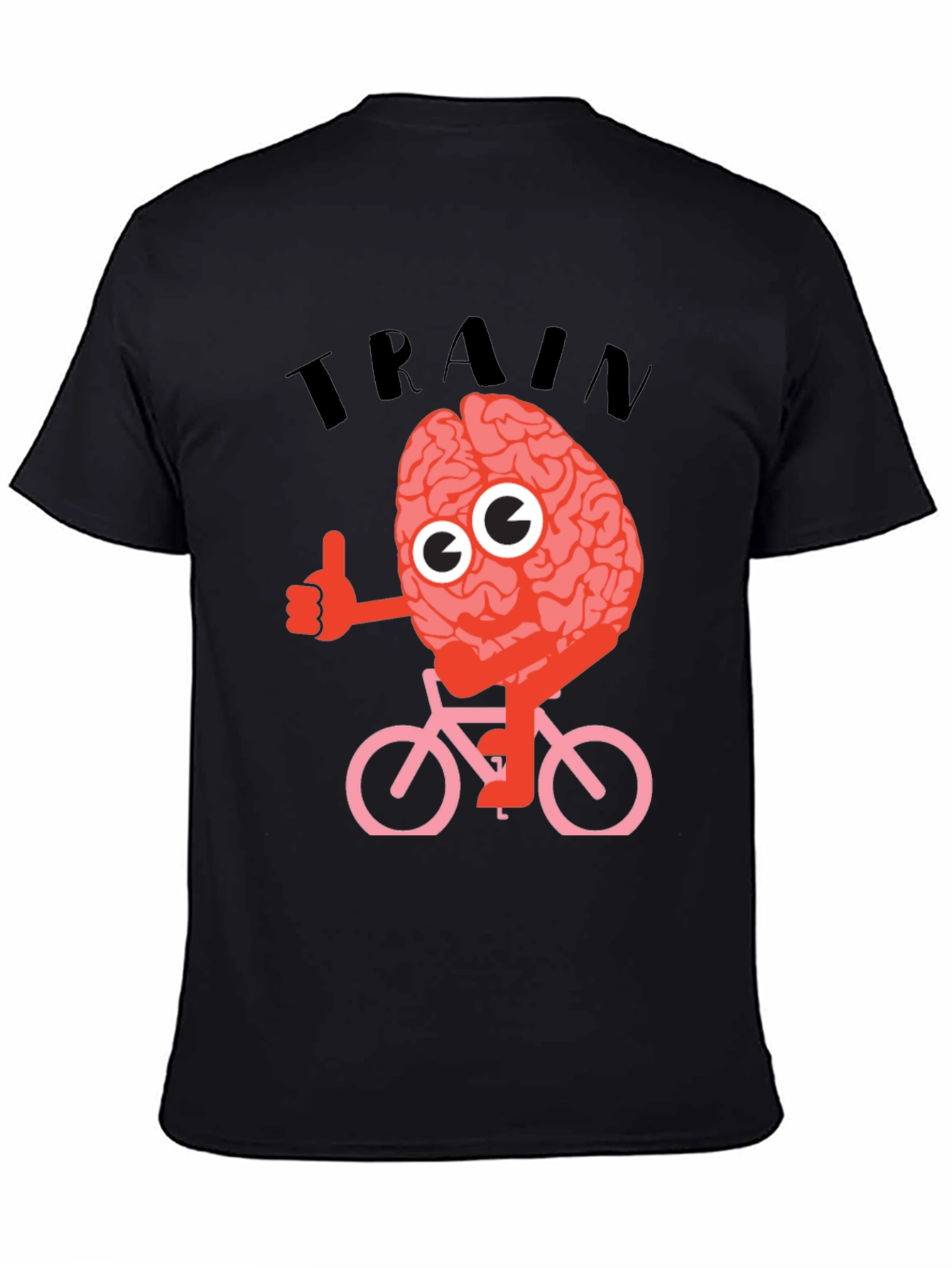 Train Your Brain T-Shirt - Cycling Brain