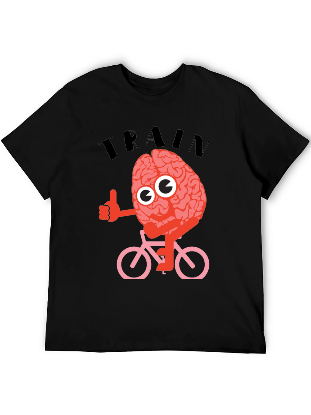 Train Your Brain T-Shirt - Cycling Brain