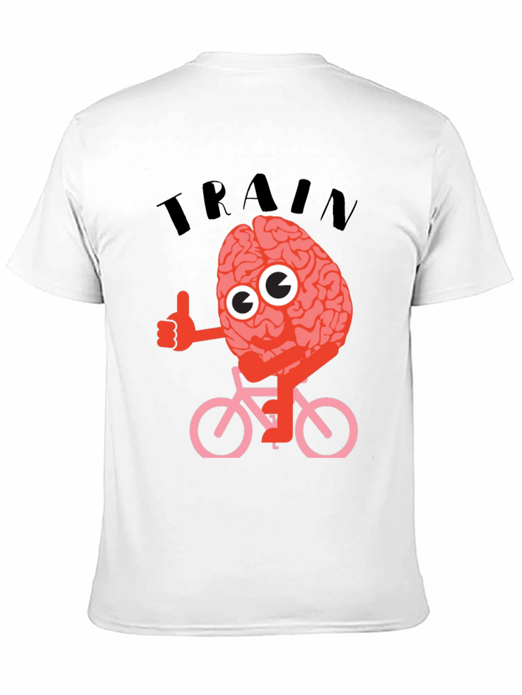 Train Your Brain T-Shirt - Cycling Brain