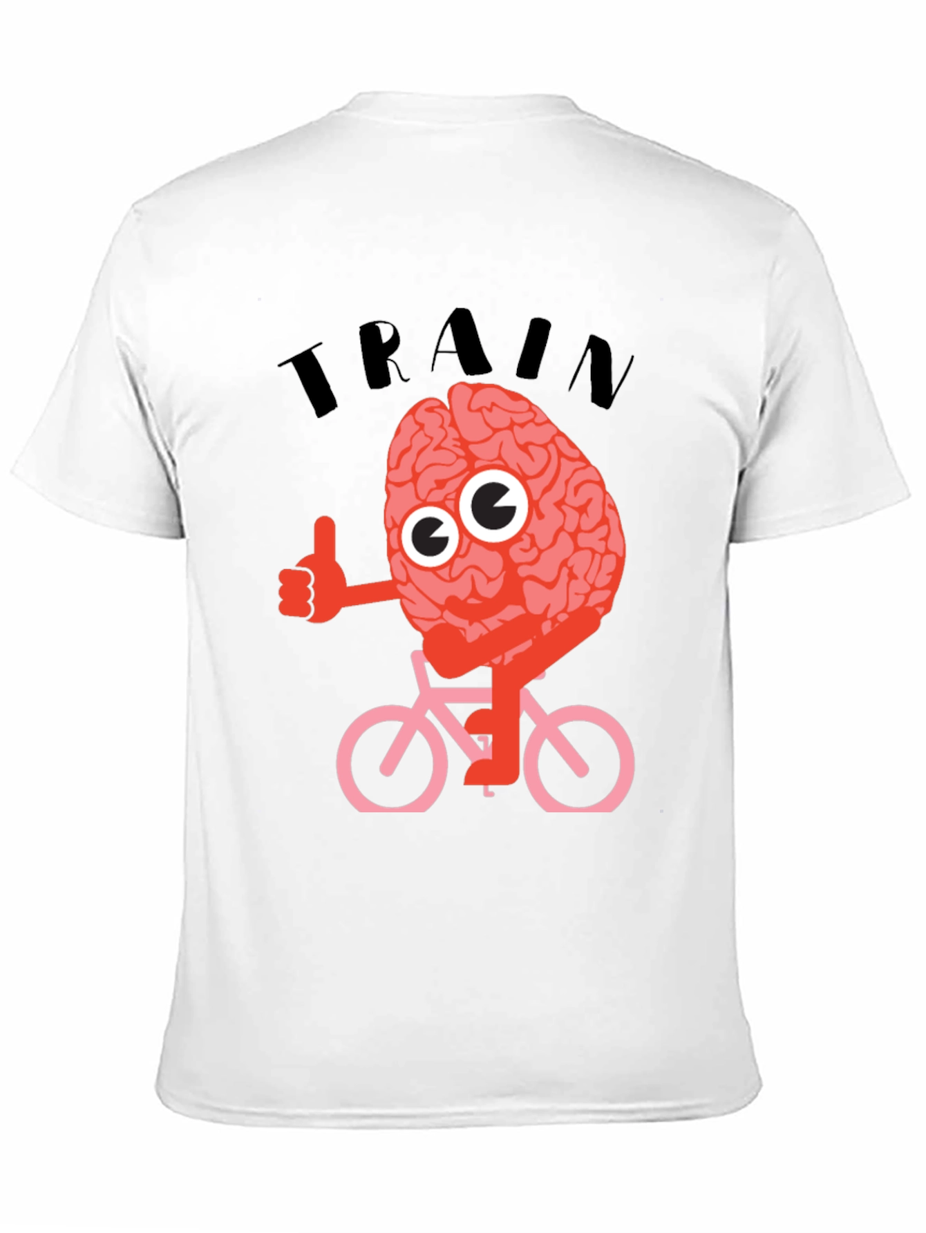 Train Your Brain T-Shirt - Cycling Brain
