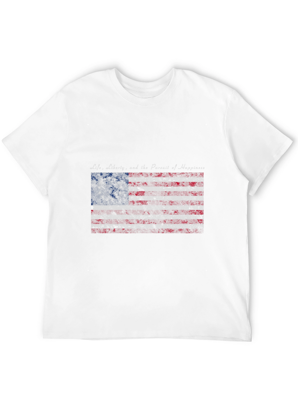 Patriotic USA Flag Life Liberty T-Shirt