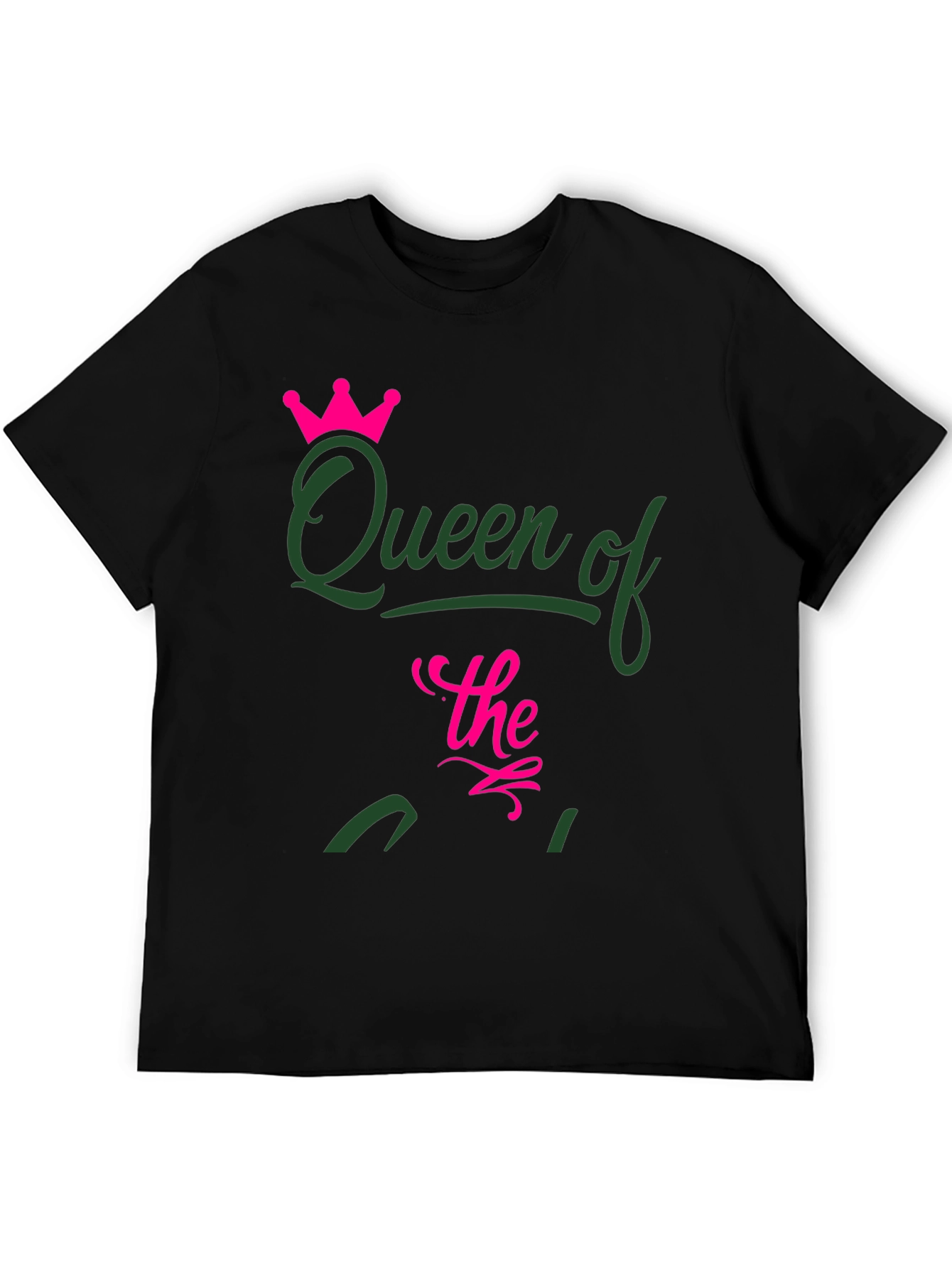 Queen of the Grill Black T-Shirt
