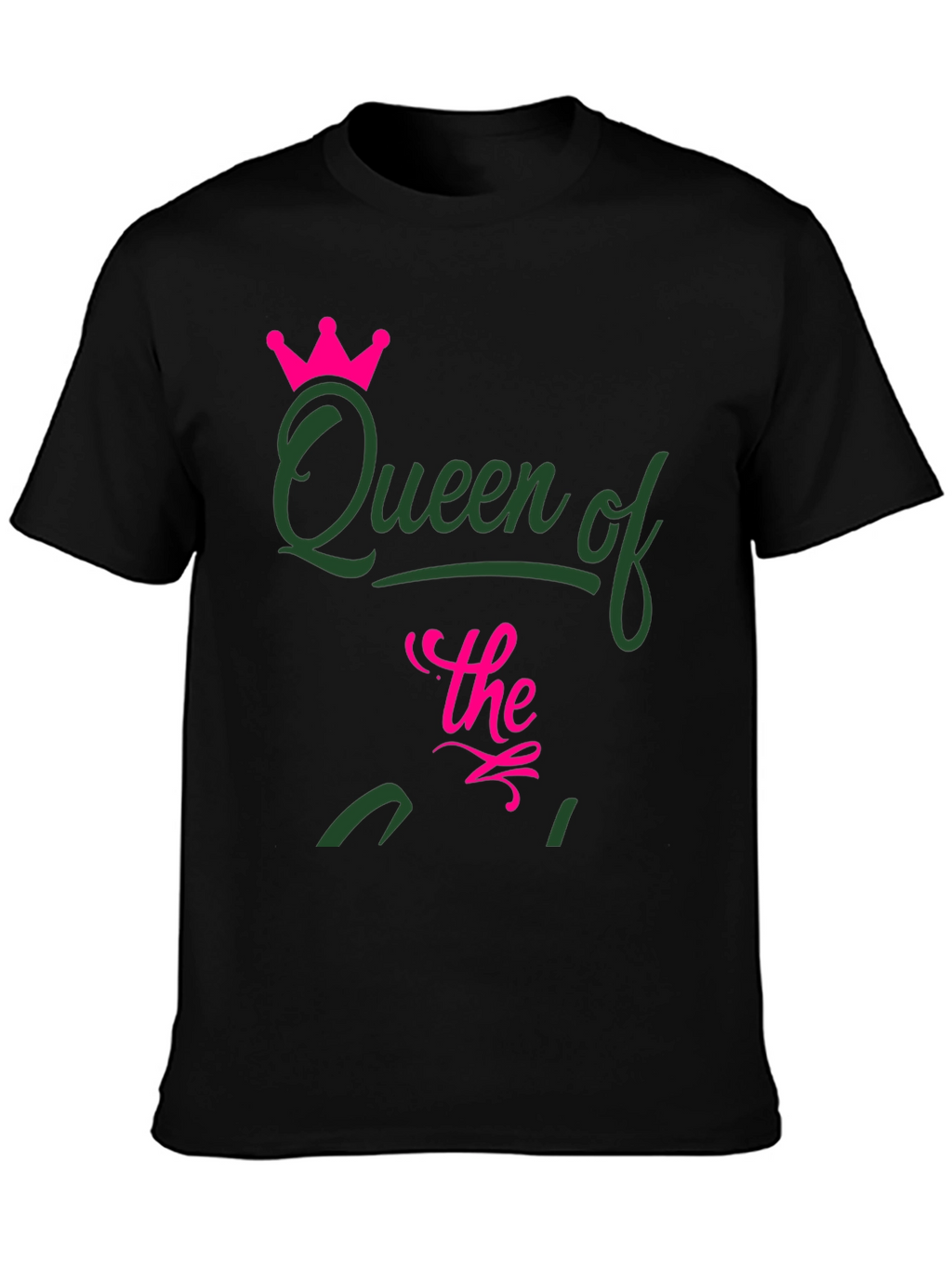 Queen of the Grill Black T-Shirt