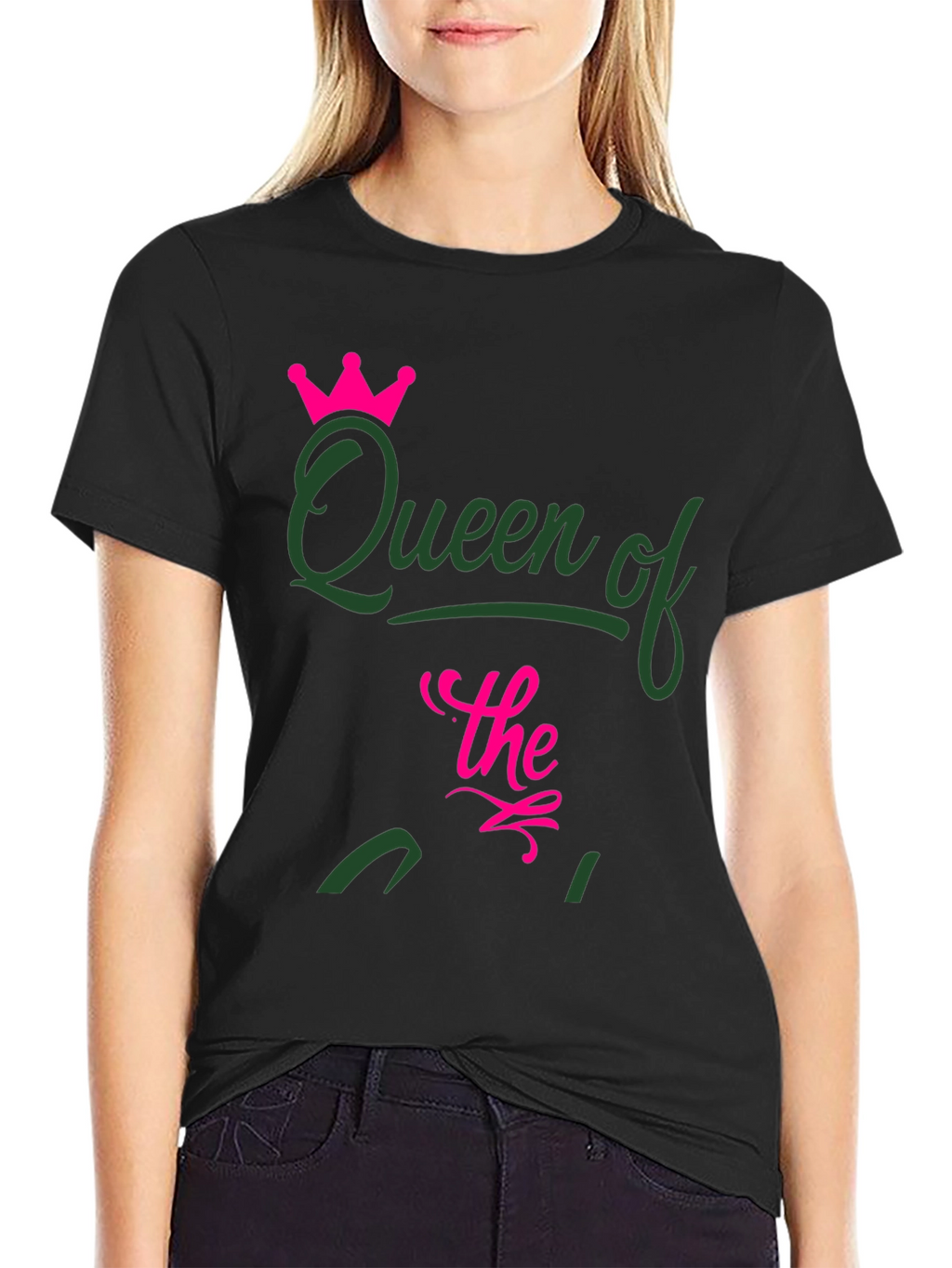 Queen of the Grill Black T-Shirt