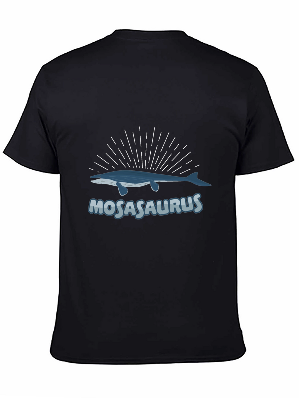 Mosasaurus Graphic Tee - Black