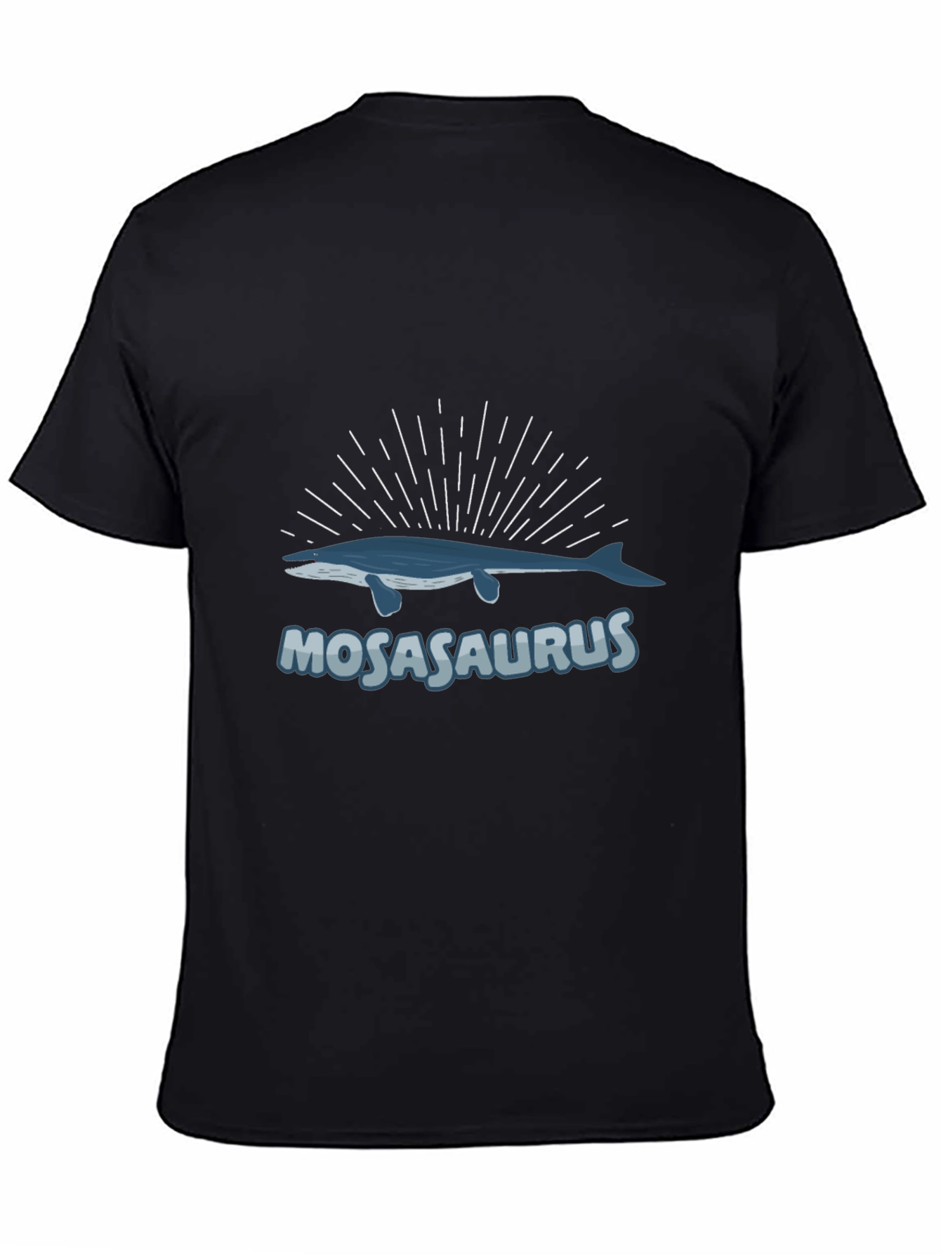 Mosasaurus Graphic Tee - Black