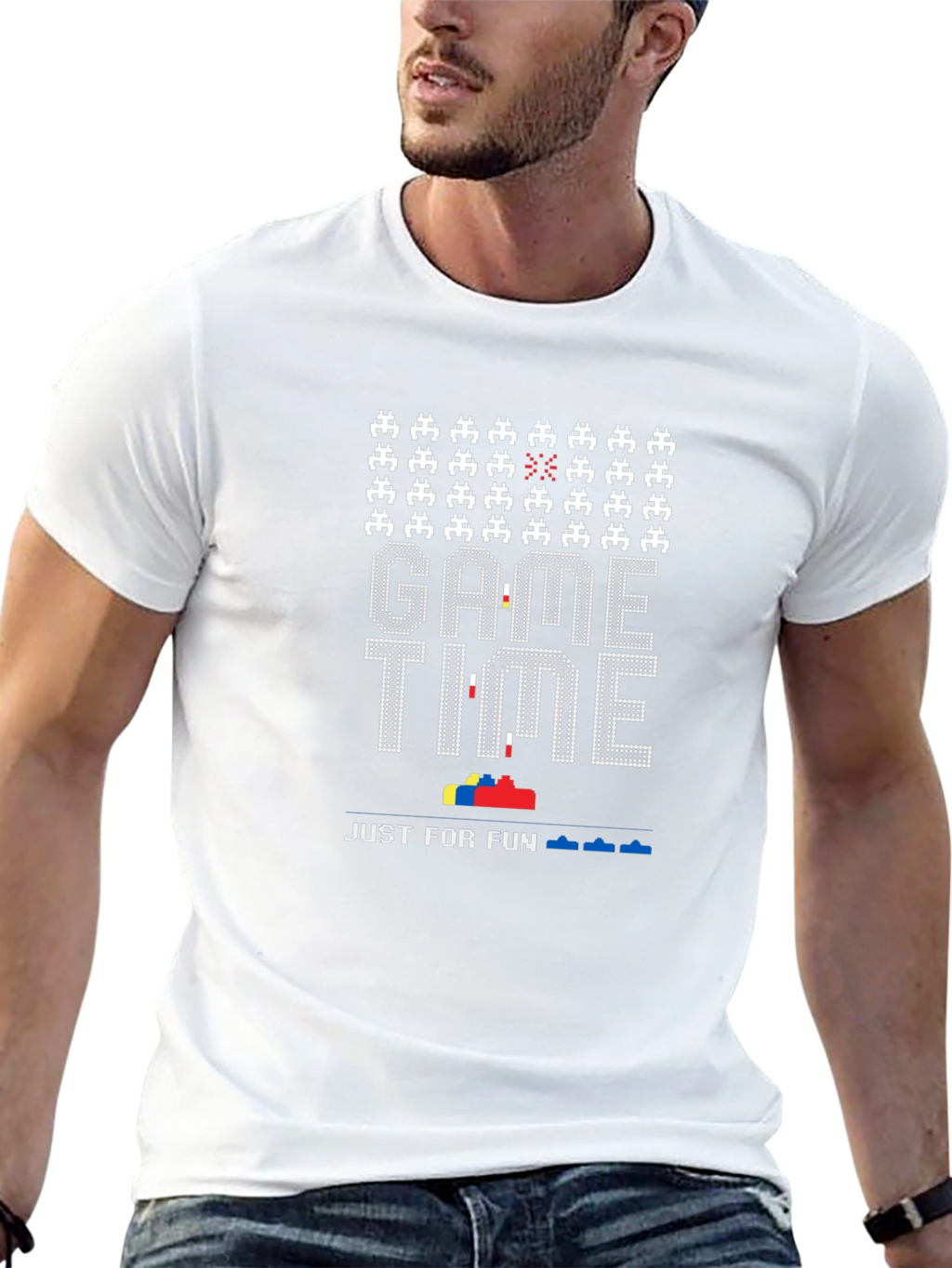 Retro Game Time Graphic Tee