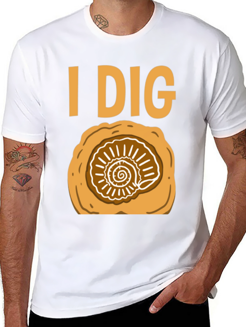 I Dig Fossil T-Shirt - Paleontology Gift