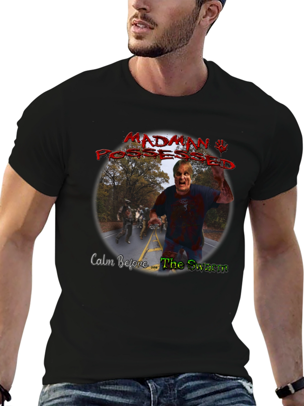 Madman Possessed Zombie T-Shirt