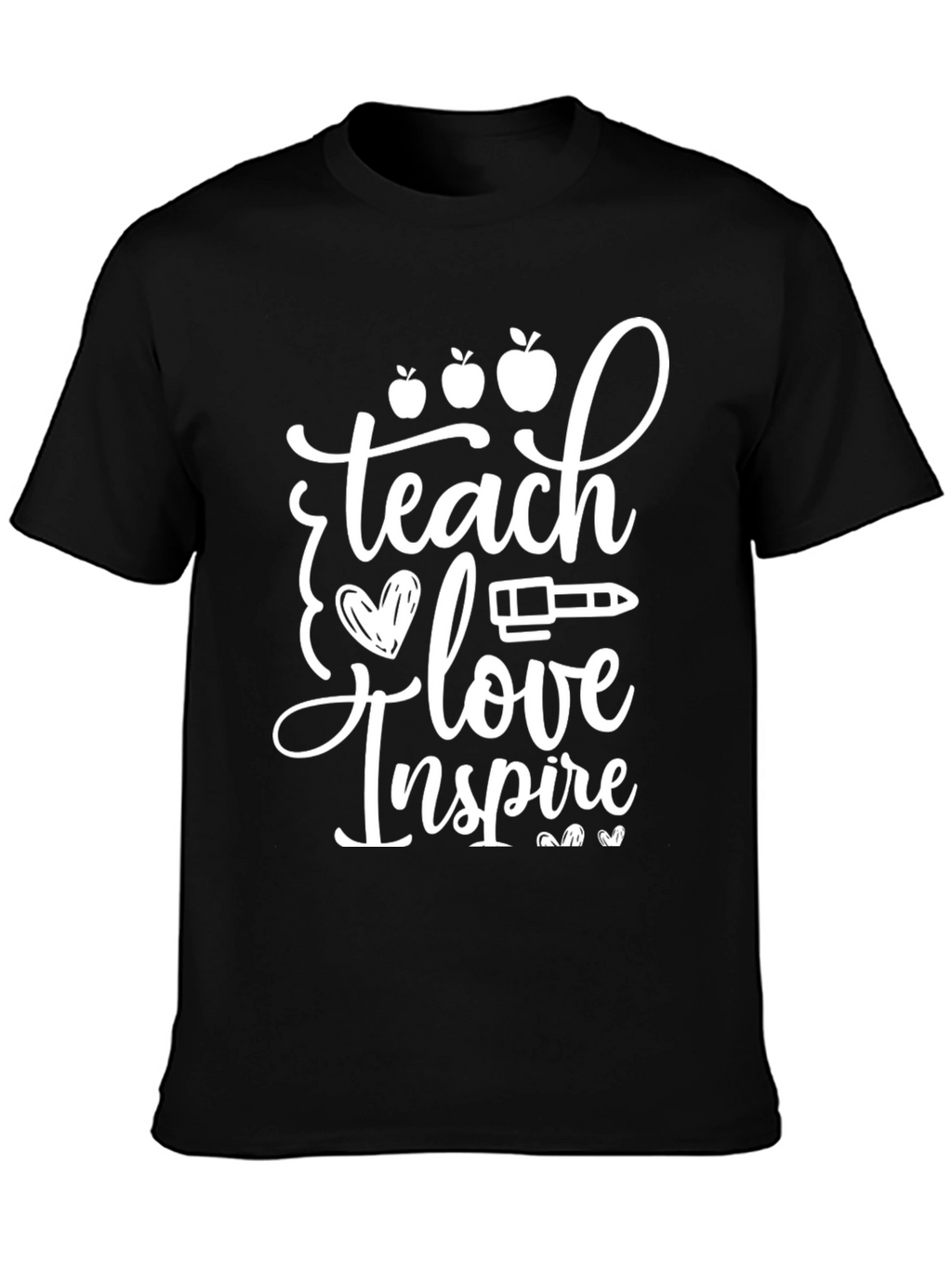 Teach Love Inspire Black T-Shirt