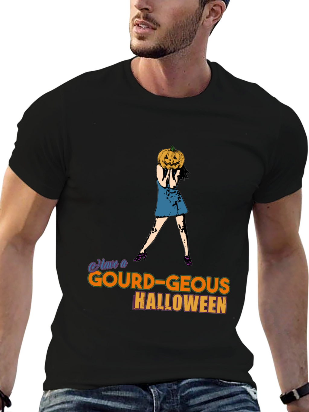 Gourd-geous Halloween T-Shirt