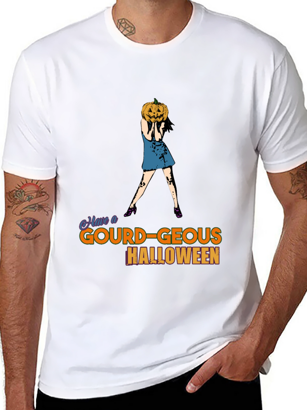Gourd-geous Halloween T-Shirt