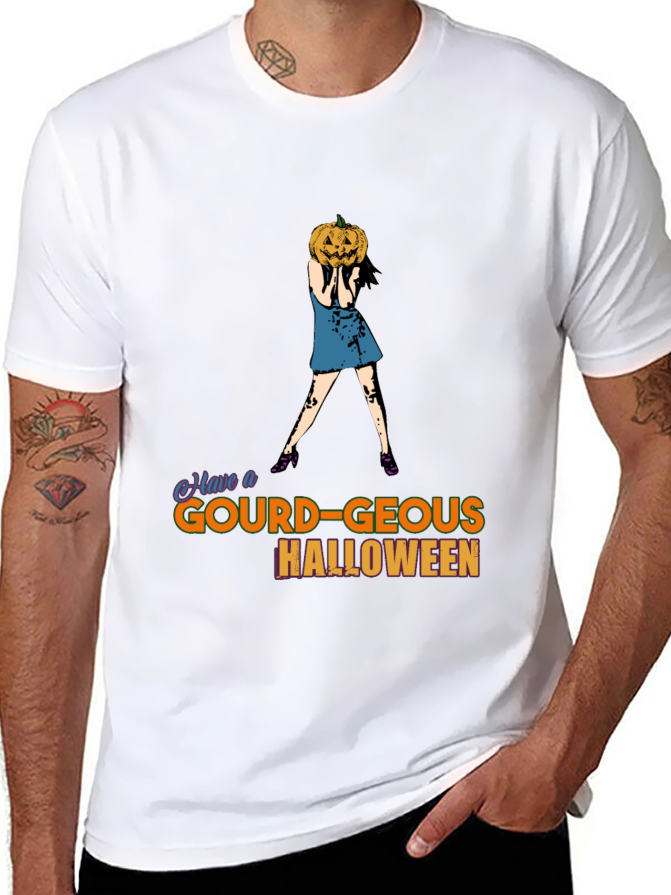 Gourd-geous Halloween T-Shirt