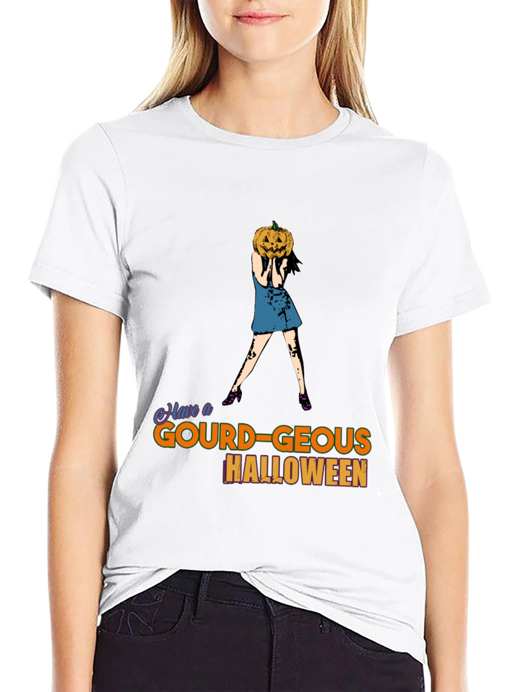 Gourd-geous Halloween T-Shirt