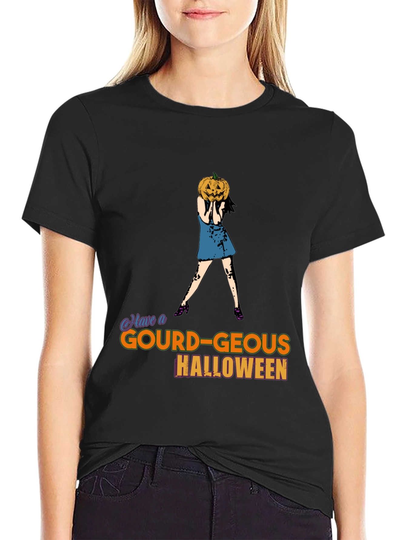Gourd-geous Halloween T-Shirt