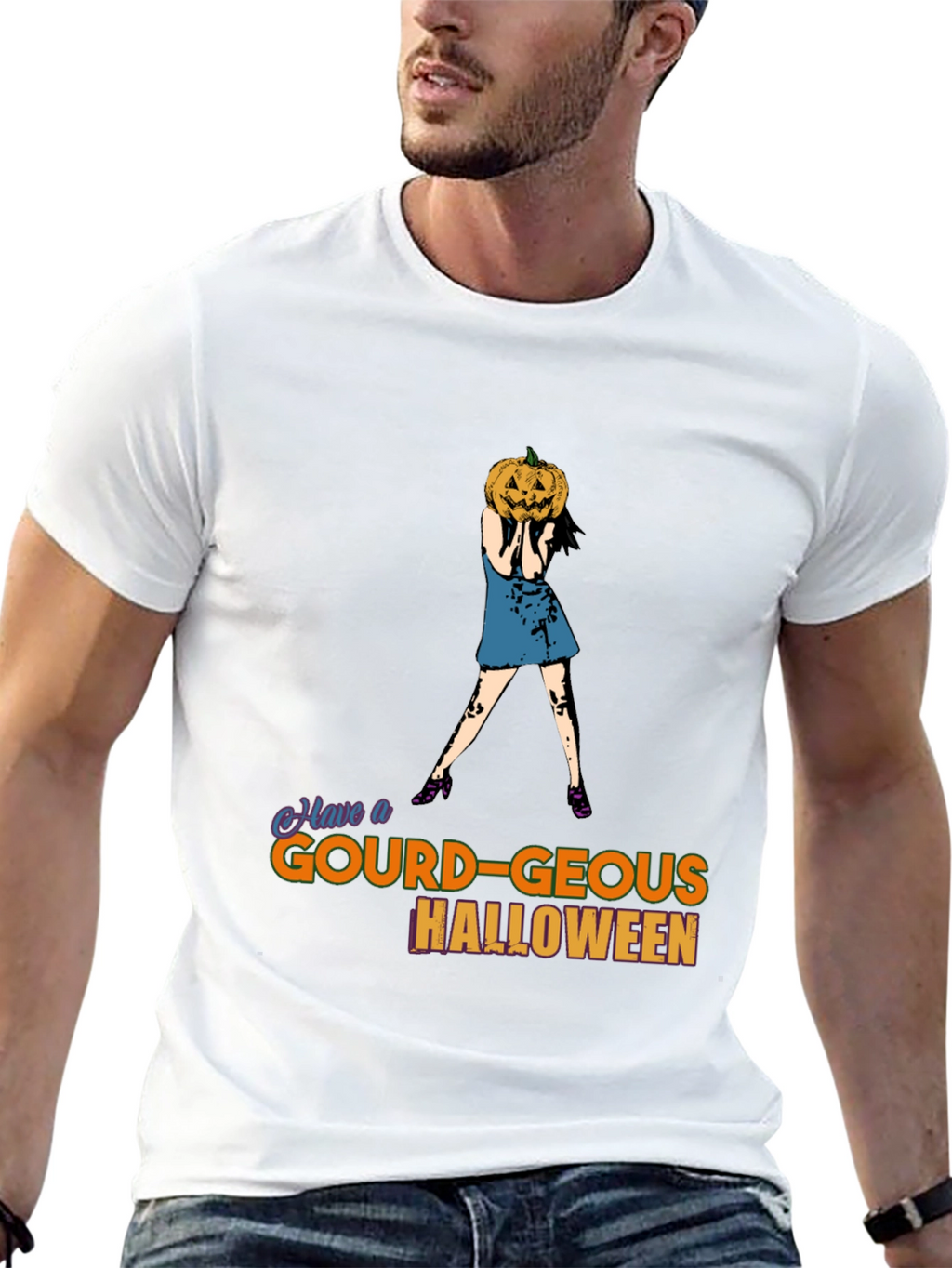 Gourd-geous Halloween T-Shirt