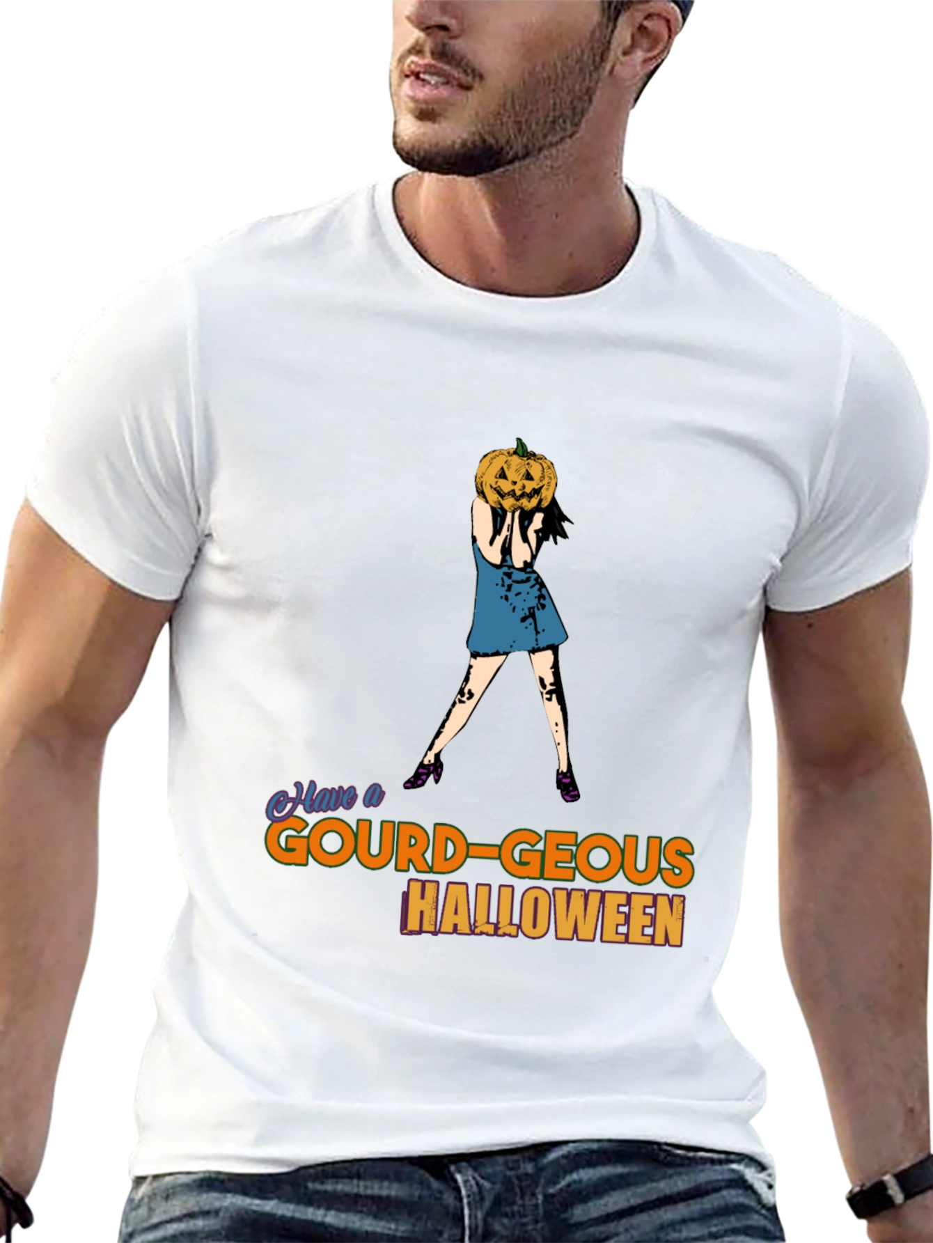 Gourd-geous Halloween T-Shirt