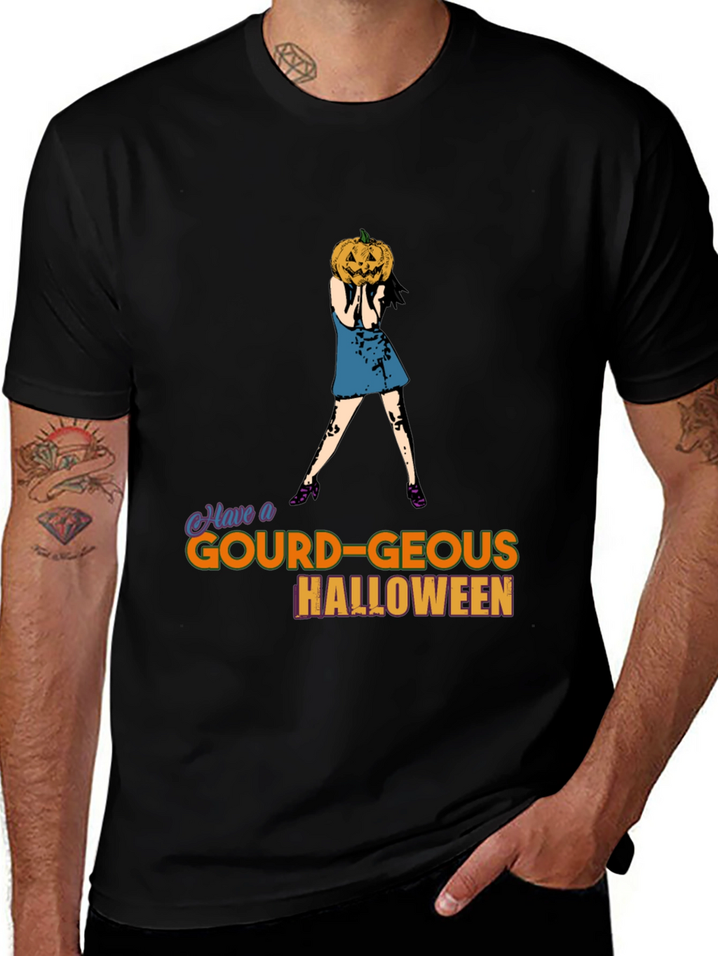 Gourd-geous Halloween T-Shirt