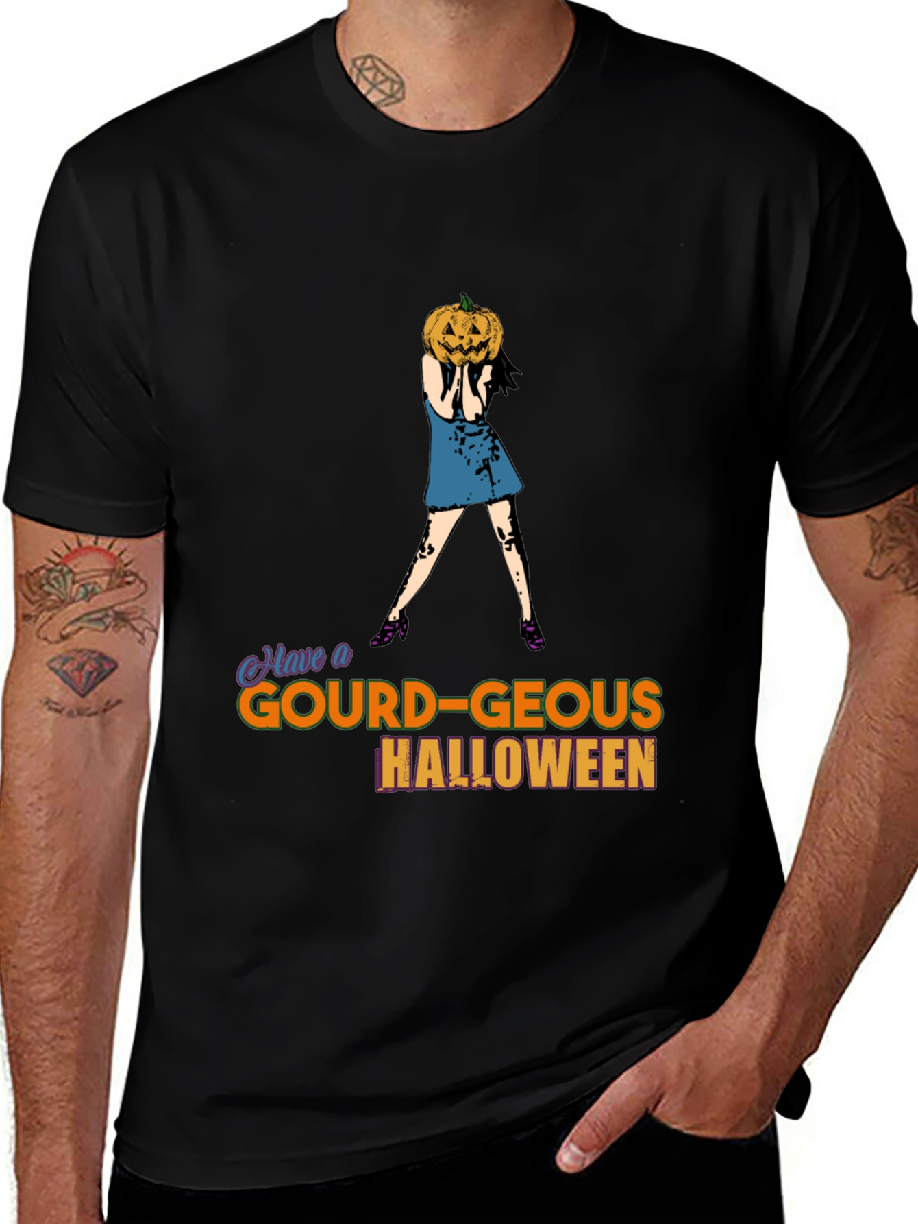 Gourd-geous Halloween T-Shirt