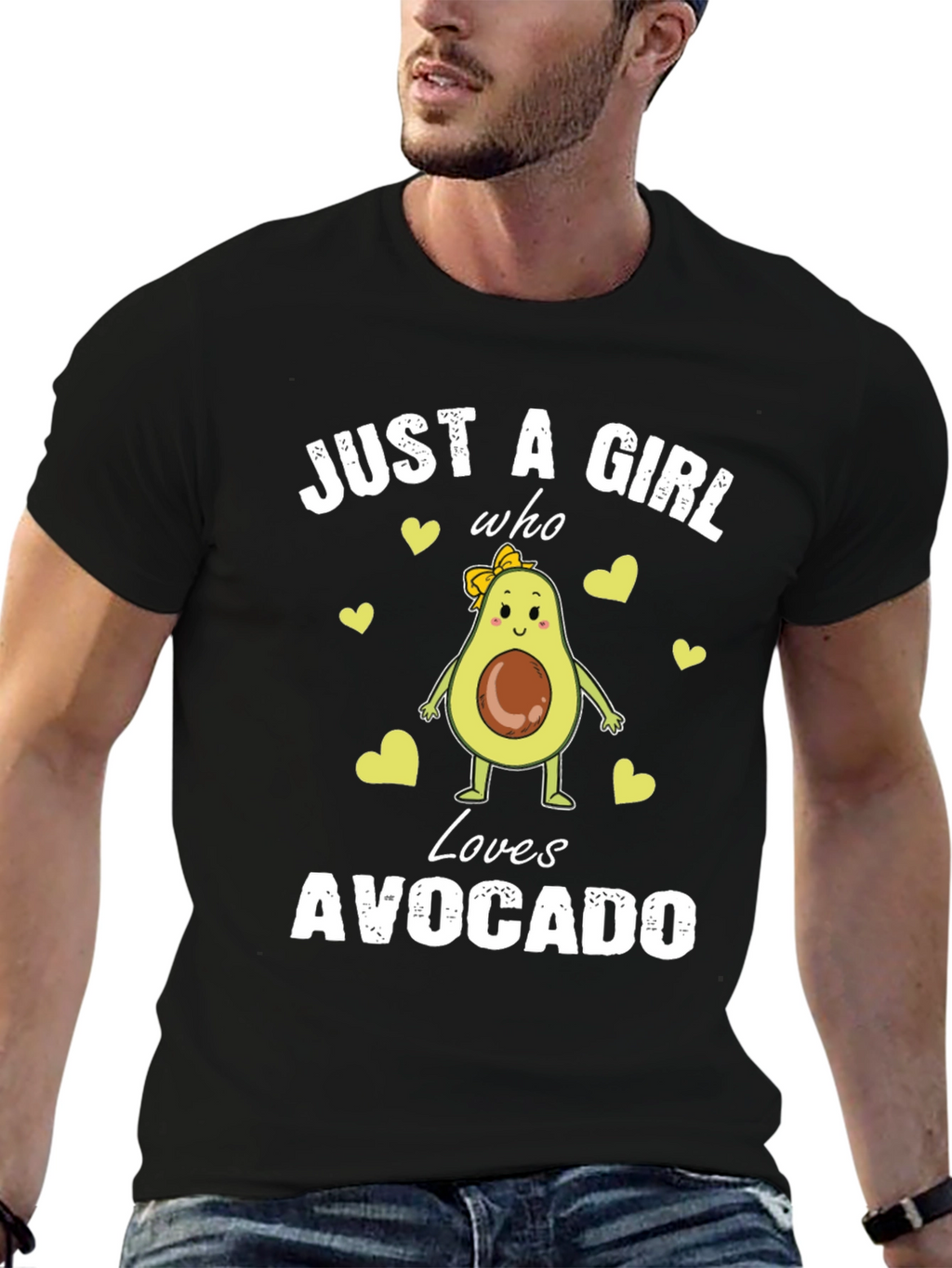 Just a Girl Who Loves Avocado T-Shirt