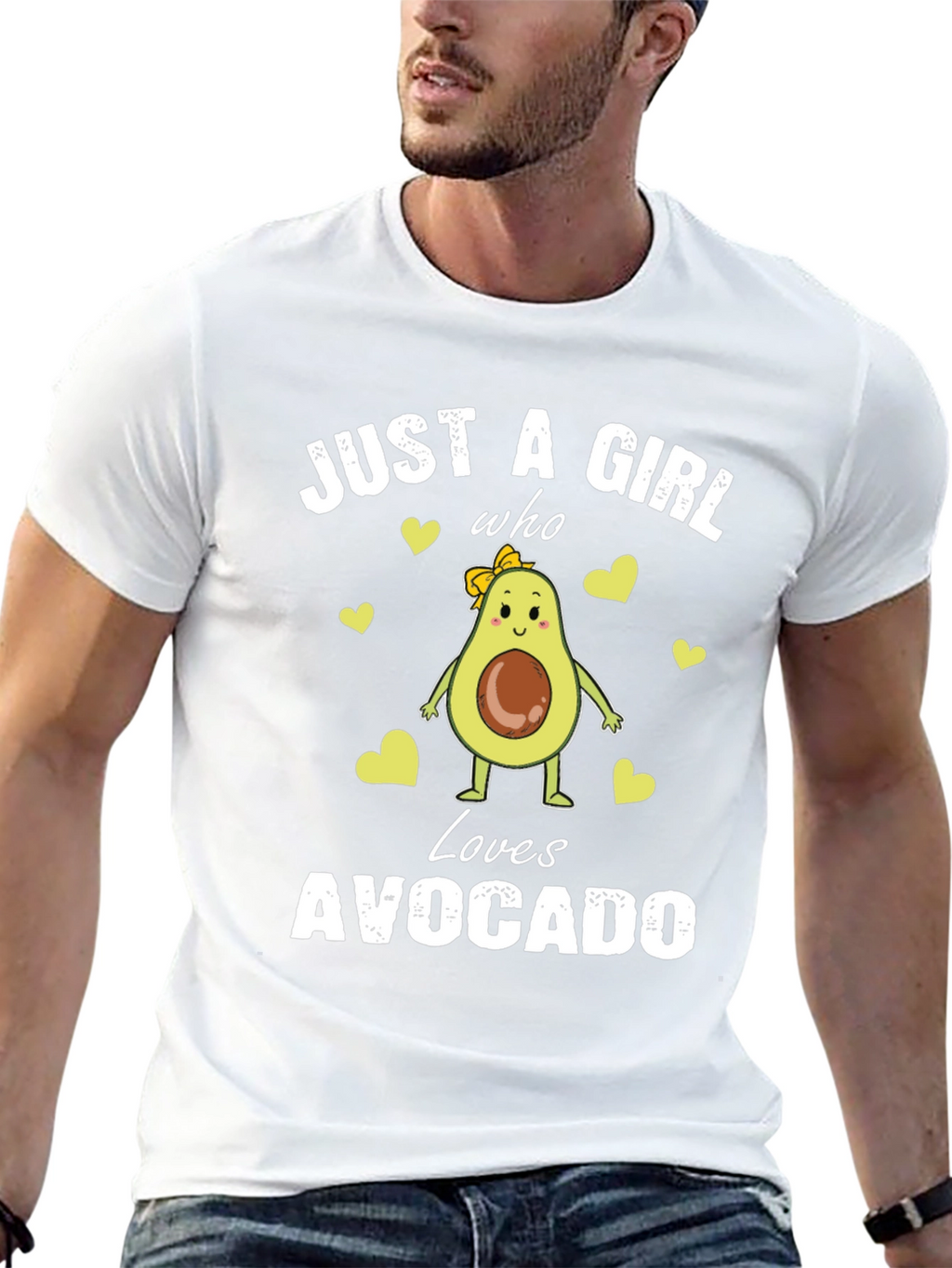 Just a Girl Who Loves Avocado T-Shirt