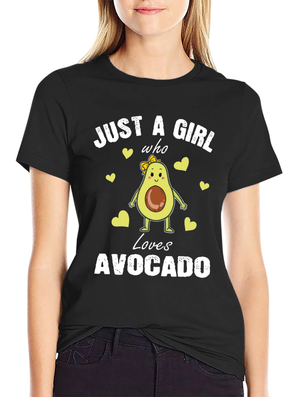 Just a Girl Who Loves Avocado T-Shirt