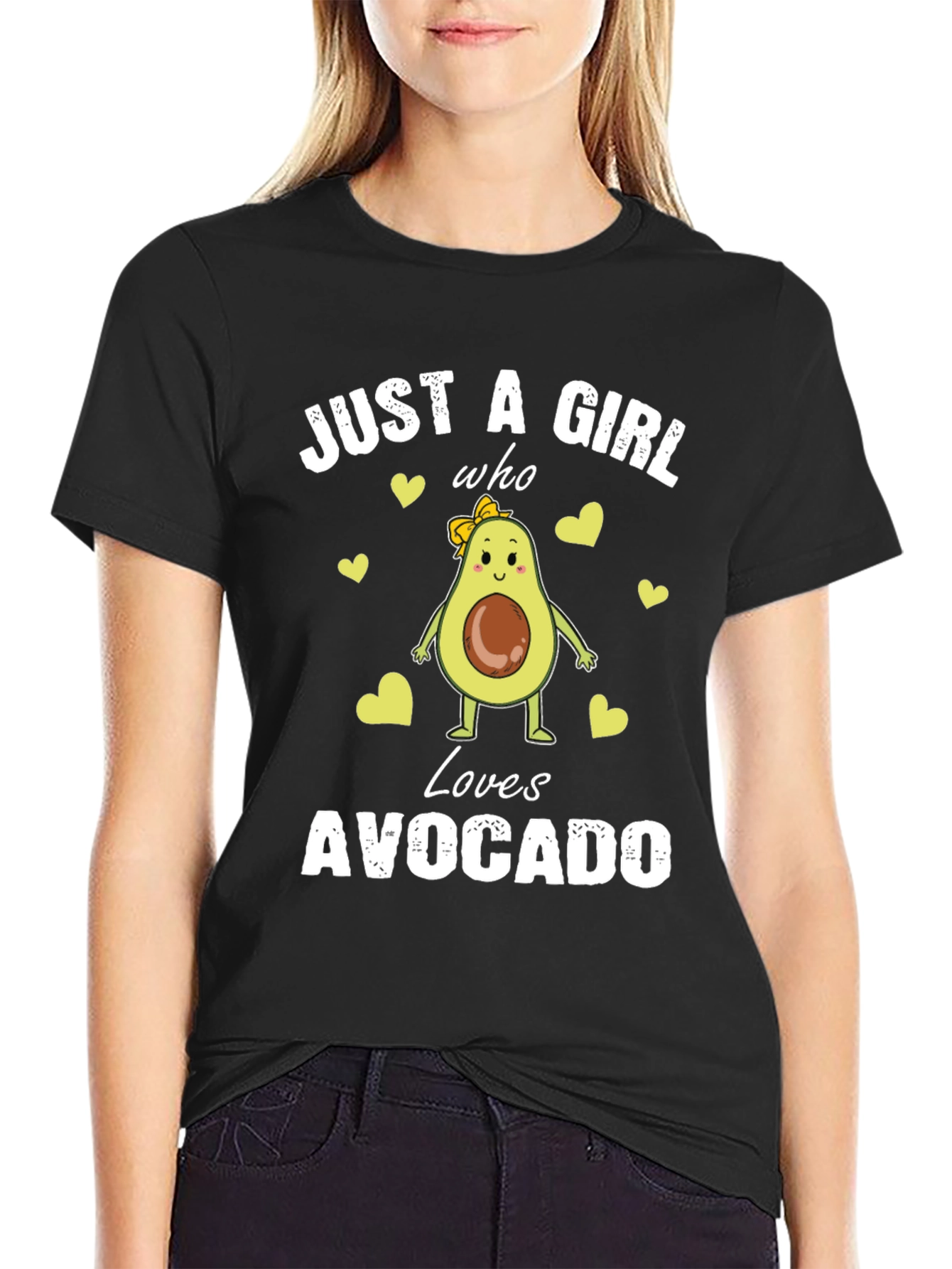 Just a Girl Who Loves Avocado T-Shirt