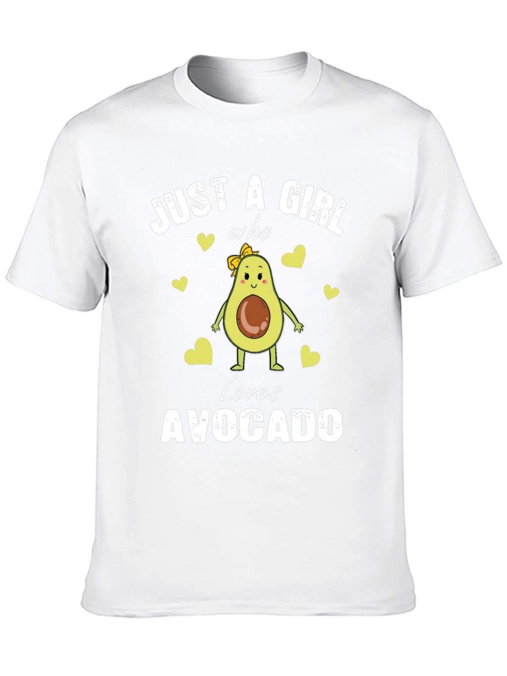 Just a Girl Who Loves Avocado T-Shirt