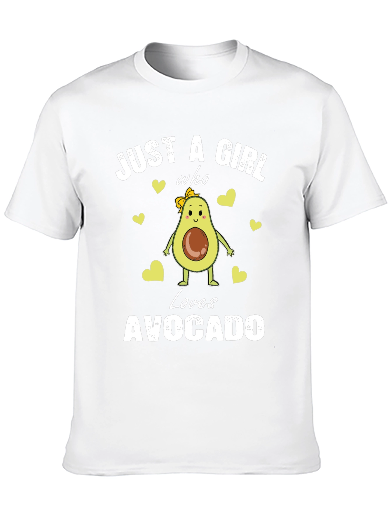 Just a Girl Who Loves Avocado T-Shirt