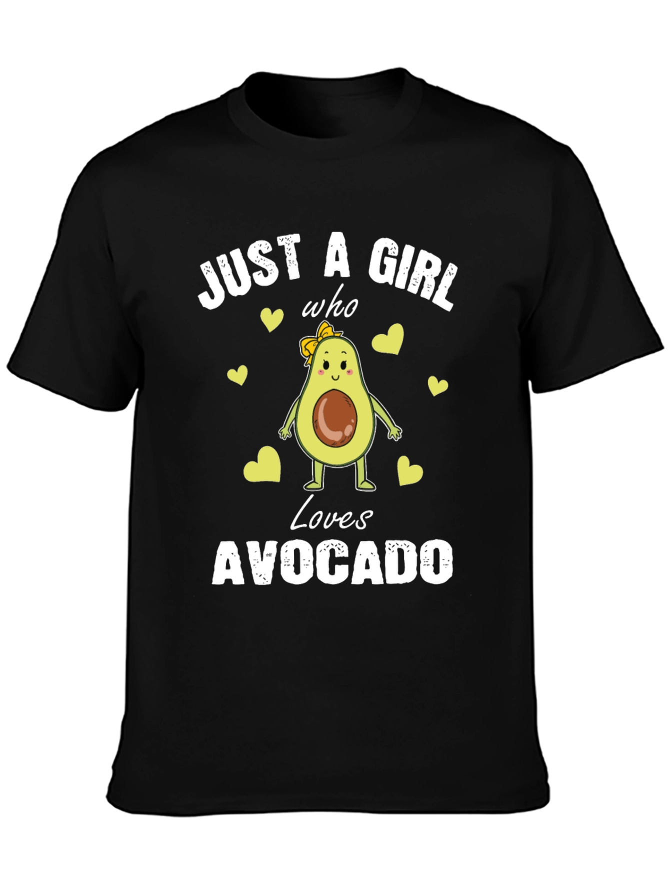 Just a Girl Who Loves Avocado T-Shirt