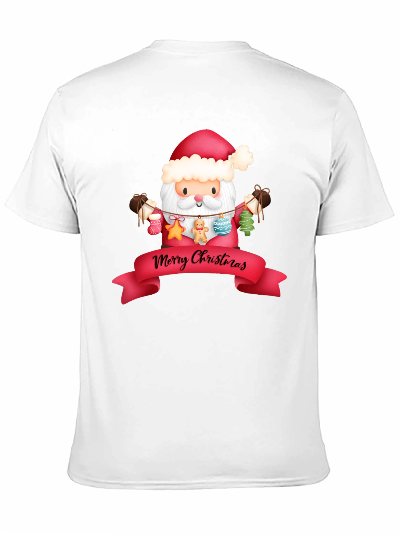Merry Christmas Santa Graphic T-Shirt