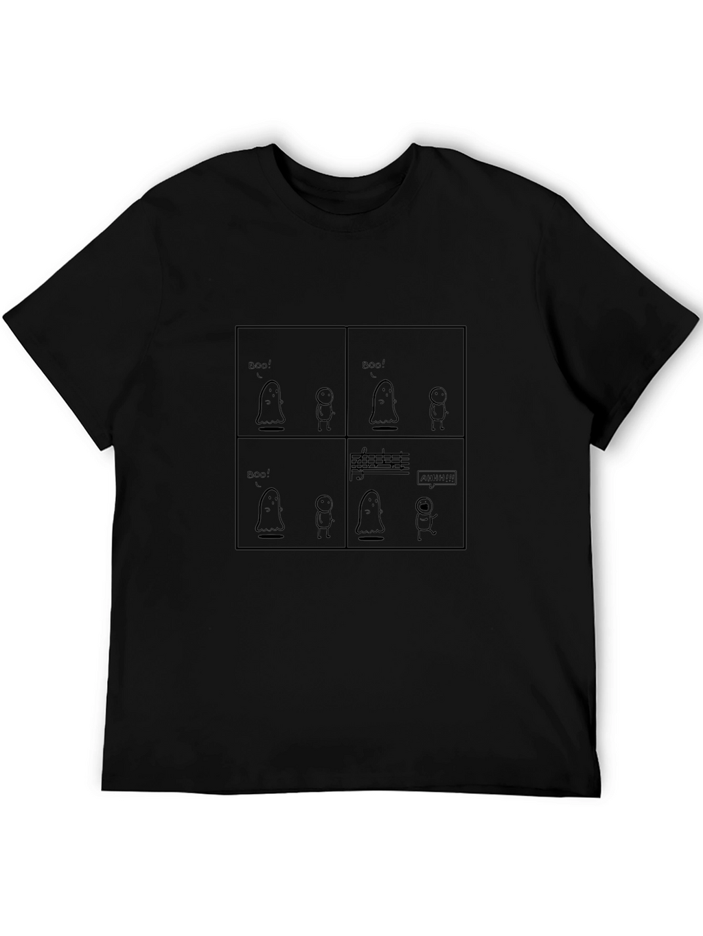 Boo Sheet Music Humor Graphic Tee