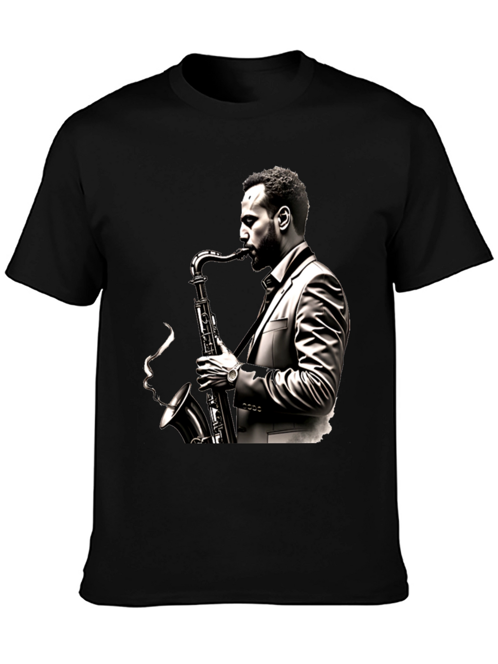Saxophone Musician Graphic T-Shirt