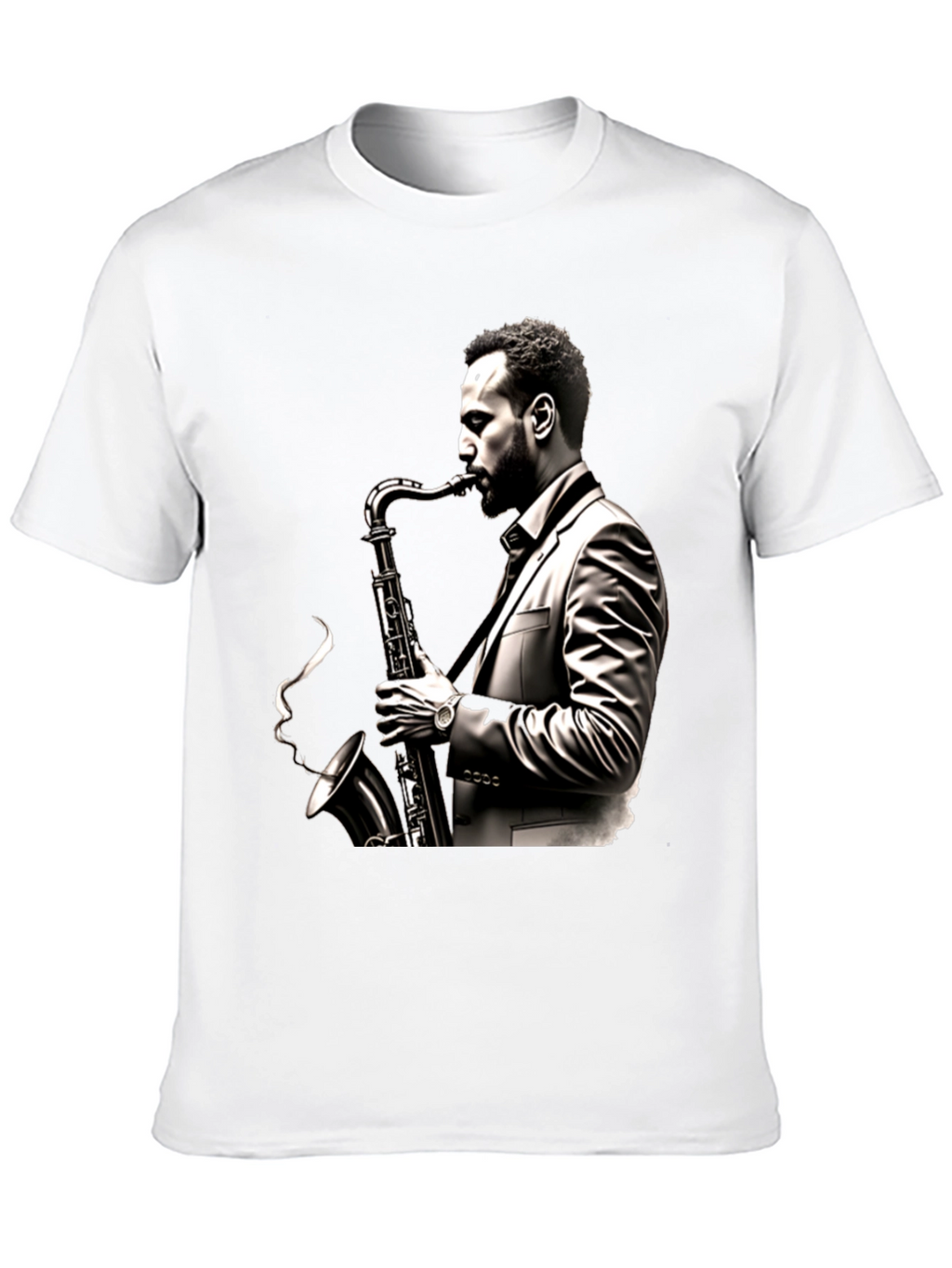 Saxophone Musician Graphic T-Shirt