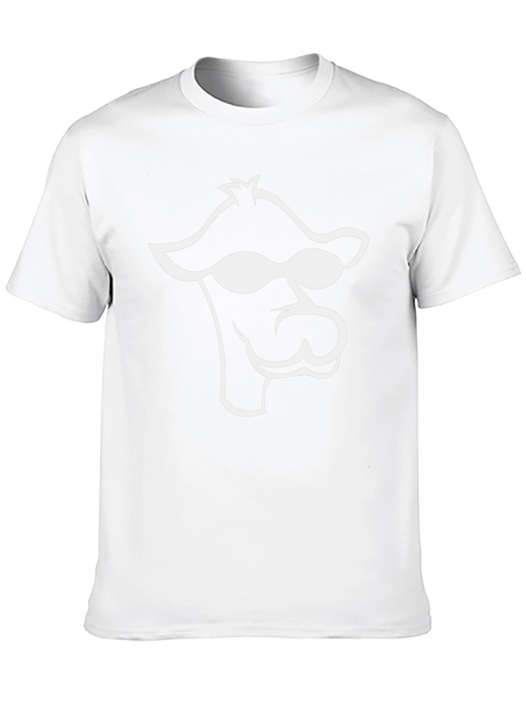 Cool Camel Graphic Tee - Black Cotton T-Shirt