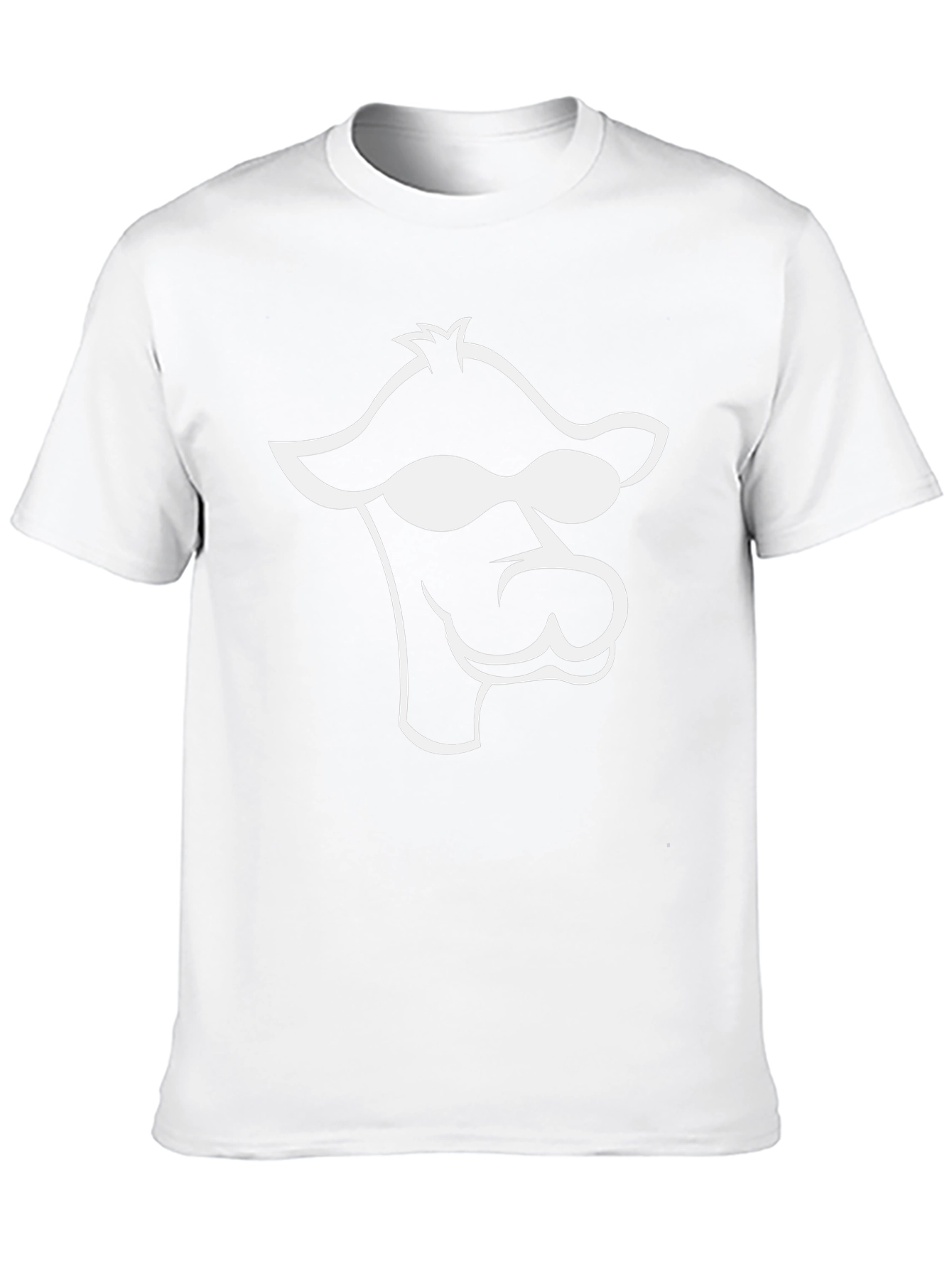 Cool Camel Graphic Tee - Black Cotton T-Shirt