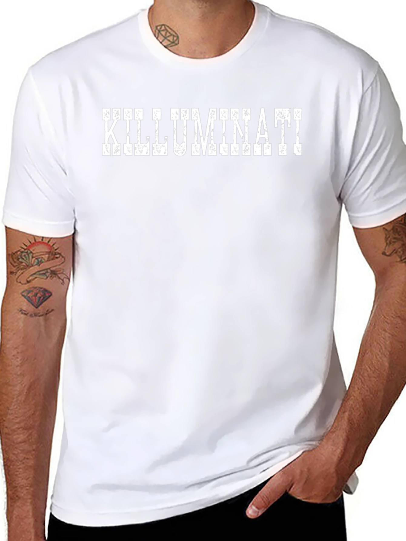 KILLUMINATI T-Shirt - Black Bold Graphic