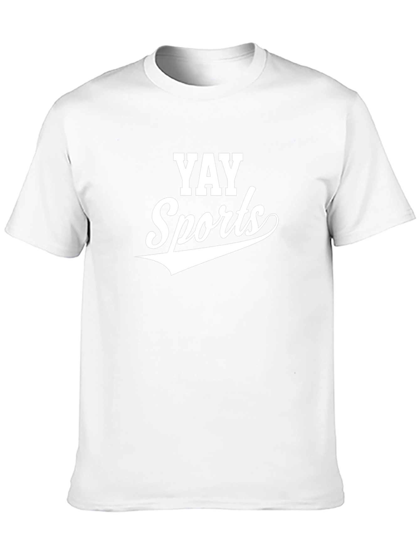 YAY Sports Graphic Tee - Black Cotton Blend