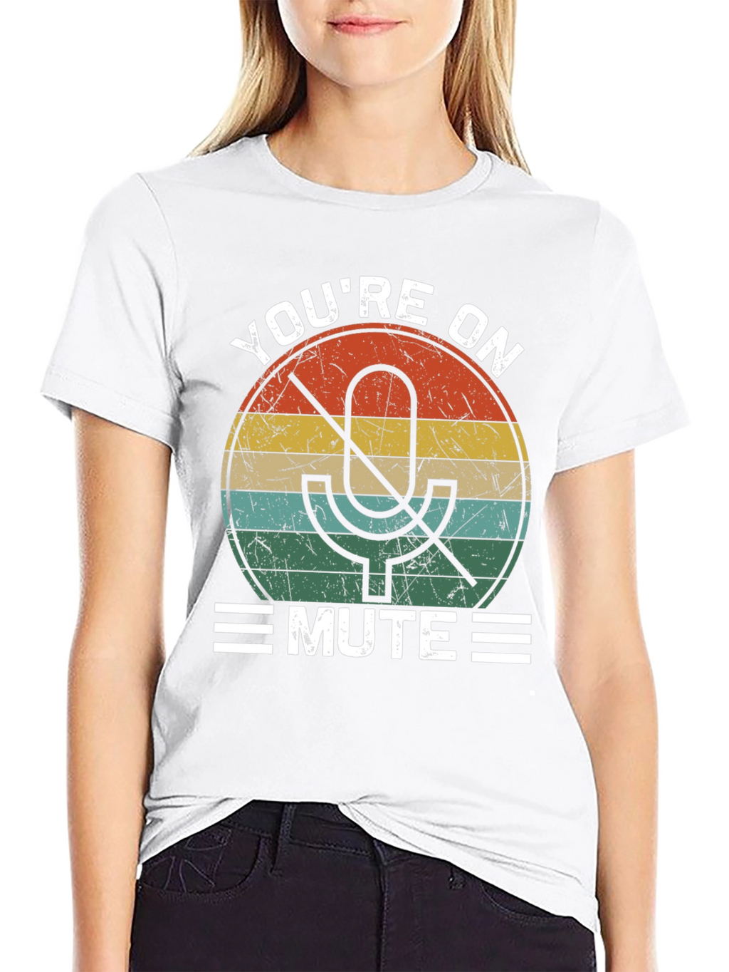 Youre On Mute T-Shirt Funny Retro Design