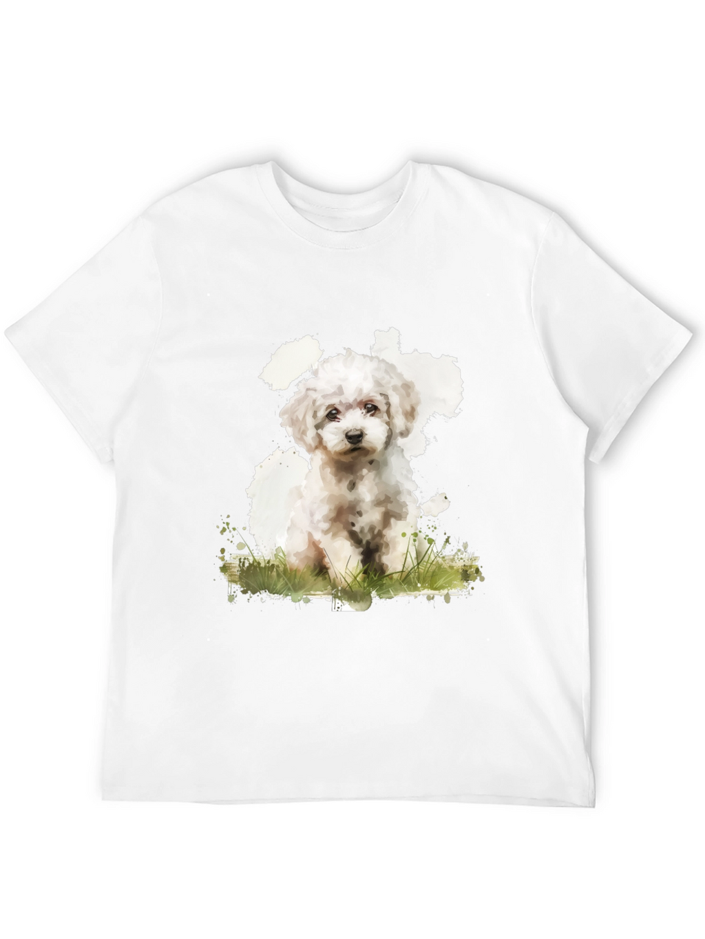 Cute Dog Graphic T-Shirt - Unisex Black Tee