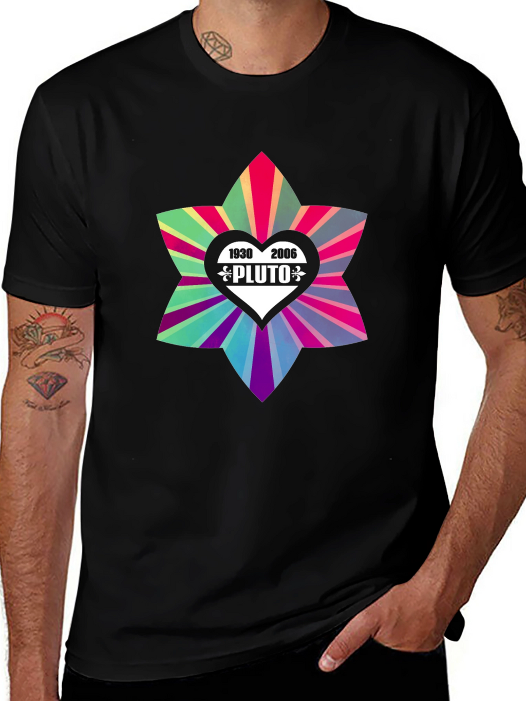 Pluto 1930-2006 Graphic Tee
