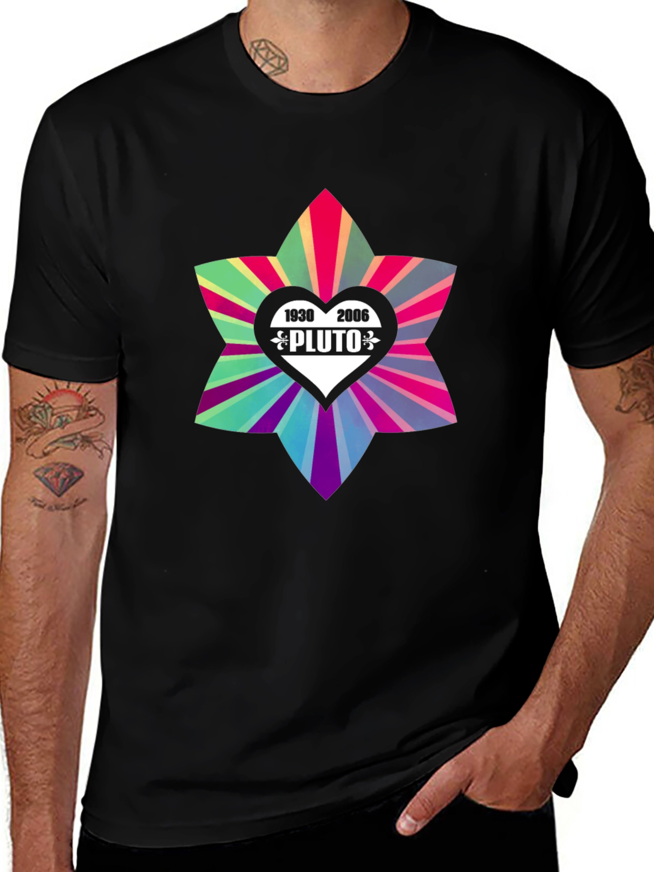 Pluto 1930-2006 Graphic Tee