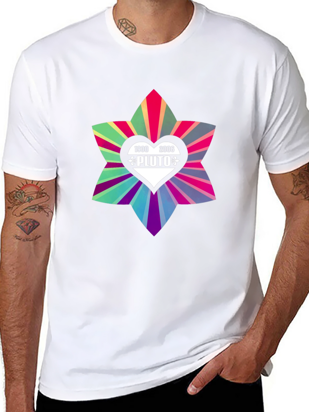 Pluto 1930-2006 Graphic Tee