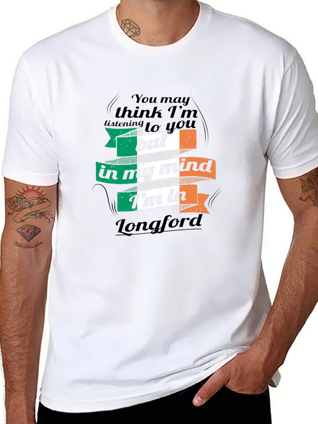 Longford Ireland T-Shirt Funny Irish Gift Tee