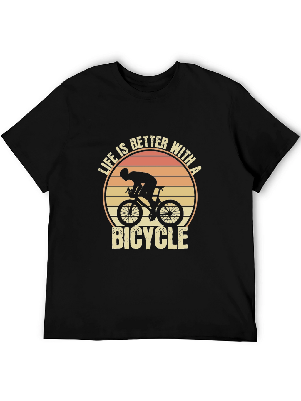 Life is Better With a Bicycle T-Shirt