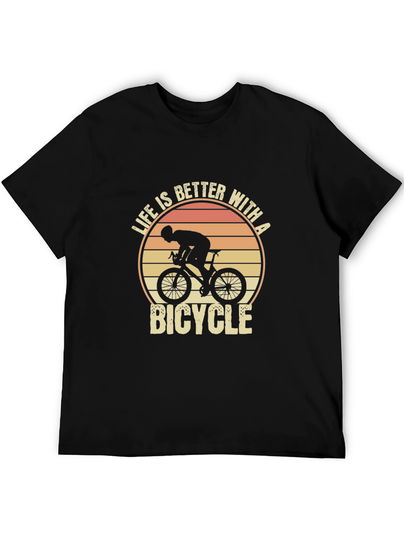 Life is Better With a Bicycle T-Shirt