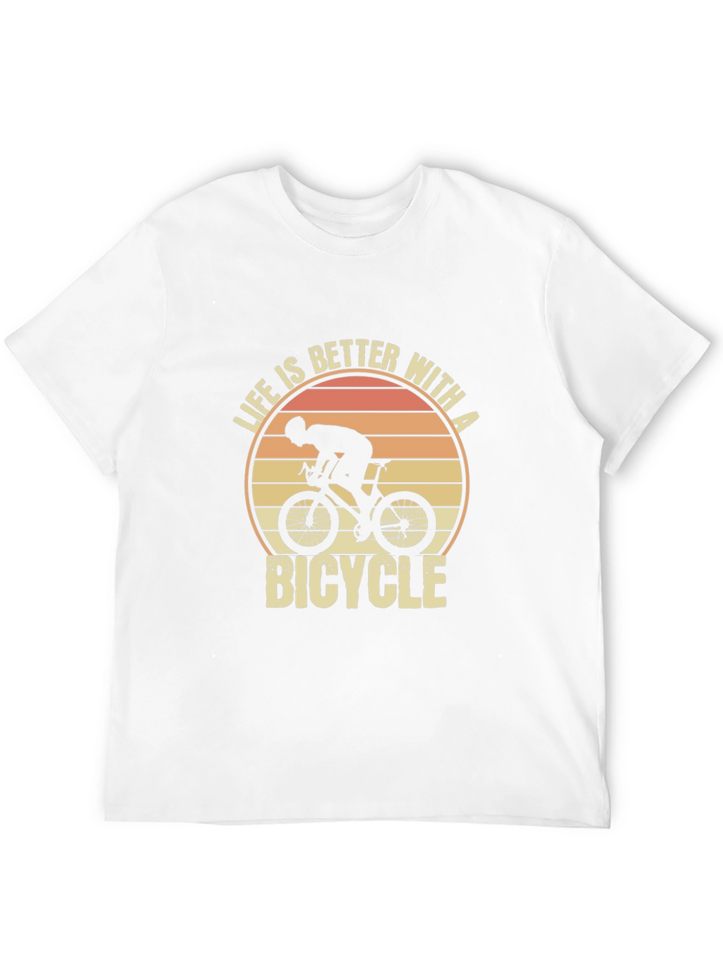 Life is Better With a Bicycle T-Shirt