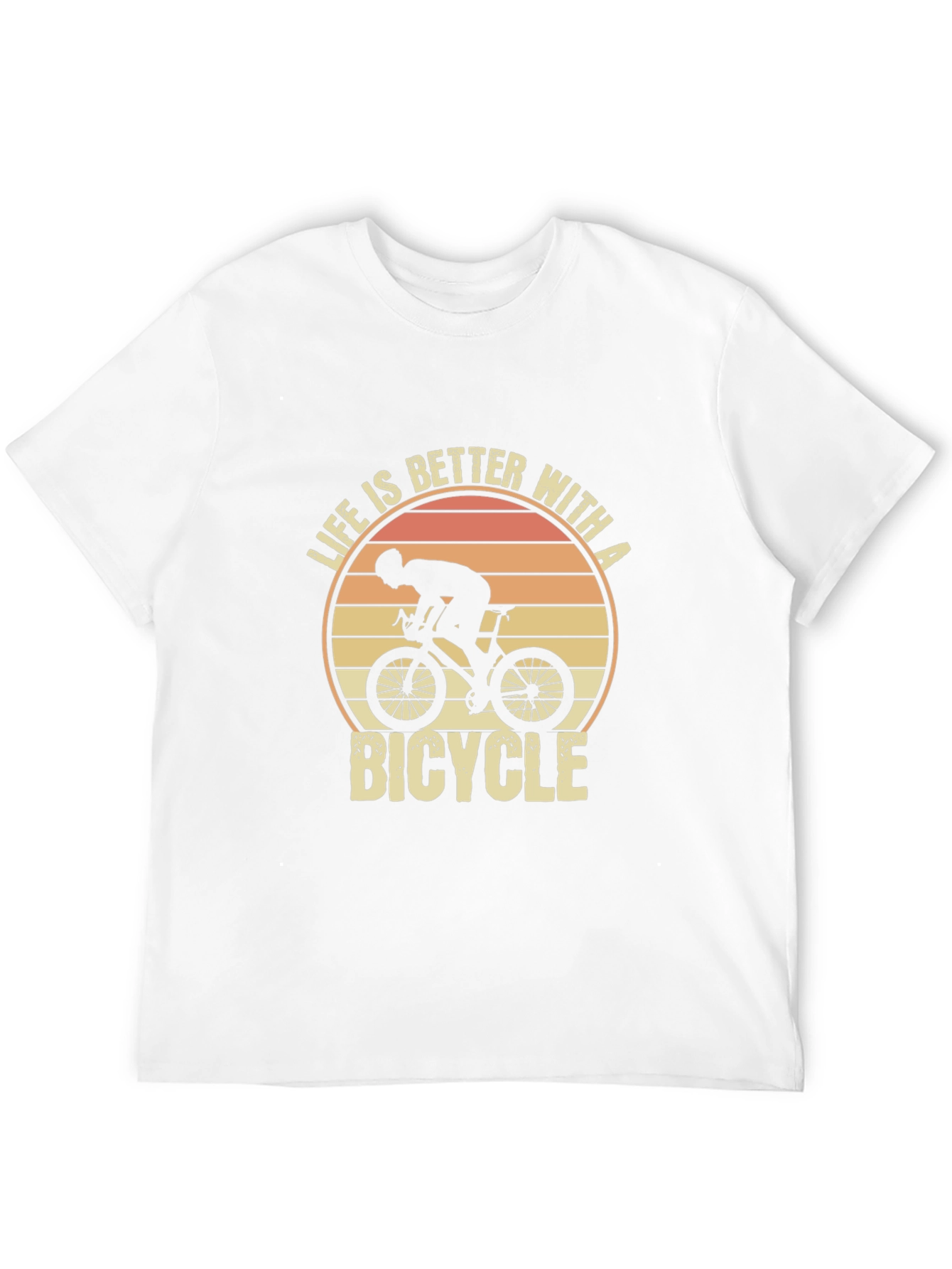 Life is Better With a Bicycle T-Shirt
